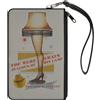A Christmas Story Canvas Zipper Wallet LARGE A Christmas Story Lamp Quotes Collage White