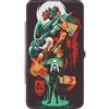 Dungeons & Dragons Hinged Wallet Dungeons and Dragons Character Collage Brown/Multi Color