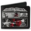 Dungeons & Dragons Bi-Fold Wallet Dungeons & Dragons I SURVIVED THE SPELLPLAGUE Spell Blocks Black/