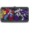 Transformers Hinged Wallet Transformers Autobots Versus Decepticons Action Poses and Logos Gr