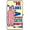 A Christmas Story Hinged Wallet A Christmas Story Ralphie Pink Bunny DERANGED EASTER BUNNY Pose Iv