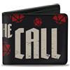 Dungeons & Dragons Bi-Fold Wallet Dungeons & Dragons HEED THE CALL with Dice Black/White/Red