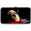Friday the 13th Hinged Wallet Friday the 13th the Final Chapter JASON VORHEES Mask Black/Red/Whi