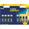 VARTA BATTERIA MINISTILO AAA LR03 ENERGY MEGAPACK 8PZ 1,5V VARTA