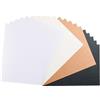florence by mills Florence Cartoncino testurizzato multicolore - Cartoncino colorato A4 - multicolore e punteggiato - 20 fogli - Carta colorata per scrapbooking, creazione di biglietti e artigianato con la carta - 210