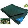 Telo Antispina Rete per raccolta Olive 6X10 mt 90 gr mq senza apertura centrale