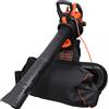 BLACK+DECKER Soffiatore per foglie, aspiratore e tritutatore 3 in 1, 3000 W, con