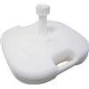 I Giardini del Re Base Ombrellone da Giardino in PVC Riempibile per Pali 35 mm Diam. con Maniglie