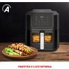 ARDES ARFRYA08LV Friggitrice ad aria 8LT Nera