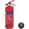 Smartwares Estintore a Polvere Smartwares 2 kg Incendi ABC Casa Auto FEX-15125 con Staffa