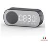 SVEGLIA DIGITALE CON FUNZIONE SPEAKER BLUETOOTH SD CASSA SENZA FILI PORTATILE