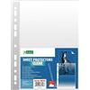| Buste Perforate Trasparenti | Formato A4 | 45 Micron | Confezione Da 100 Unità