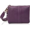 Geox D Clarissy A, Borsa Donna, Lilla, Taglia Unica