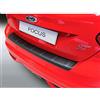 RGM Protezione paraurti Posteriore ABS Compatibile con Toyota Yaris 3/5 Porte 9/2011-8/2014 'Ribbed' Nero