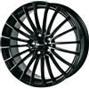 Brock B24 Brock 8 x 19 et 45 girobulloni 5 x 112 66,6 580070388 centratura Hub, dipinto, colore: nero