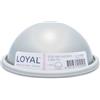 Loyal Elite Stampo per Dolci a Forma di Palla da Calcio Ø10 cm, Teglie per Torte Football in Alluminio di Qualità, Distribuzione Uniforme del Calore, Stampo da Forno per Compleanni, 10 cm