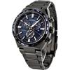 Citizen Orologio da uomo Citizen Attesa CB5967-66L nero x blu Eco-Drive titanio atomico