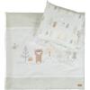 roba Biancheria per Culla Woodland Buddies - Piumino 80 x 80 cm + Federa 35 x 40