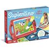 Clementoni - Il Mio Primo Sapientino Tutti in Fattoria, Gioco Educativo Bambini 2-4 Anni, Banchetto Elettronico Portatile con Penna Parlante e 12 Maxi Schede, Made in Italy, Lingua Italiana, 16944