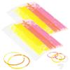 ColorBaby, Confezione da 100 braccialetti fluorescenti per feste, braccialetto luminoso fluorescente, festa neon decorazione, bacchette con luce, lucenti al buio, barre luminose, luminose (37801)