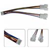 N/A Graphics card fan cable 26AWG Rame Stagnato Filo 4Pin A 2 Vie for cpu Accessorio