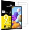 NEW'C 3 Pezzi, Vetro Temperato per Samsung Galaxy A21s, Pellicola Prottetiva Ant