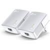 TP-Link TL-PA411KIT Powerline Adapter Starter Kit, 500 Mbps, 2 Pezzi