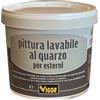 Vigor Pittura lavabile al quarzo per esterni 4 lt