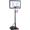 Yaheetech Canestro Bascket Esterno Altezza Regolabile Portatile con Tabellone Sport 279 cm