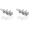 2 Sets Coclea Del Tritacarne Accessori Per Smerigliatrici Elettrici