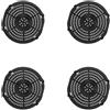 4 Pack Padella Per Bistecca Friggitrice Aria Piastra Grill Vassoio Cestello