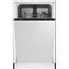 Beko LAVASTOVIGLIE INCASSO SLIM STRETTA 45cm BEKO BDIS16030 10cop. cl.D WaterSafe™