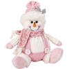 Peluche pupazzo festivo glitter pupazzo di neve renna per espo