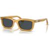 PERSOL OCCHIALE DA SOLE 0PO3396S col. 204/R5 53 MIELE lenti BLUE IN CRISTALLO