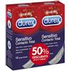 Durex Sensitivo Contacto Condoms 2x12unidades