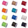 PH PandaHall 12 Rolls 1mm Waxed Polyester Cord Discussione Perline String 12 Col