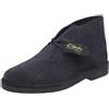Clarks Desert Boot Evo - Polacchini In Suede Blu - Uomo Scarpe Polacchini