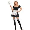 Widmann French Maid (Dress, Apron, Choker, Headpiece) (S) Different Colors