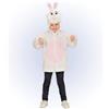 Widmann Bunny In Soft Plush (Hoodie With Mask) (104 cm / 2-3 Years) White