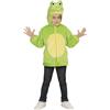 Widmann Frog In Soft Plush (Hoodie With Mask) (104 cm / 2-3 Years) Green