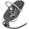 Bebeconfort Jolana Sdraietta Neonati Elettrica, 0-6 Mesi, Tinted Graphite | Rilevamento Movimento, Fino a 9 kg, 12 Brani Rilassanti, 5 Suoni della Natura, Schienale Regolabile, 2 Posizioni