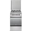 De'Longhi DL554EX2 cucina Elettrico Gas Acciaio inox