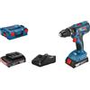 Bosch Powertools 06019H400B 4059952546902 Bosch Trapano avvitatore a percussione a batteria GSB 1