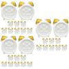 3 Pack Decorazione Della Sveglia Allarme in Miniatura Piccole Sveglie