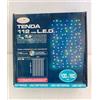 Lotti TENDA Luci LED Fiori MULTICOLOR 112 1x1,6m Esterno Giardino Natale Prolungabile