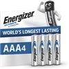 Energizer Ultimate Lithium AAA (Confezione da 4) Pile 1,5V Le batterie AAA di