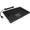 ‎RaidSonic RaidSonic KeySonic ACK-540U+ - Tastatur - mit Touchpad - US - Schwarz