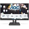 AOC E1 24E1Q 23.8" Monitor Full HD 1920x1080 LED Black PC Display HDMI VGA VESA