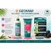 GEOMAR Kit Viso Detox - Latte Struccante, Scrub Cremoso, Maschera Detox 3 Pezzi