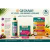GEOMAR Kit Viso Esfoliante - Scrub Cremoso, Crema, Maschera Esfoliante 3 Pezzi
